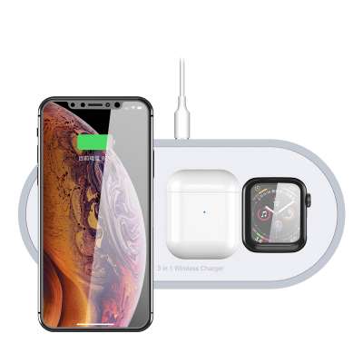 Factory direct sales -  Hot Product Wireless Fast Charger Qi Three-in-one Wireless Charging