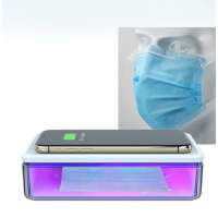 New Technology UV Sterilizer Disinfection Mask Wireless charger for UV-C Light Disinfection Box 15W Wireless charger